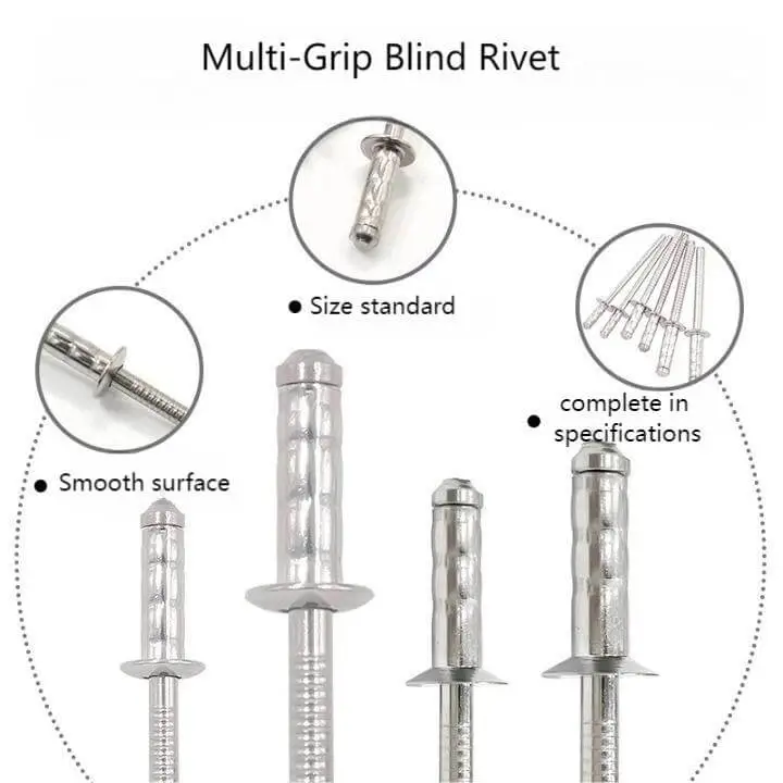 Rivmate Multi Grip Blind Pop Rivet From China