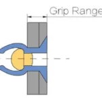 the grip range of blind rivet