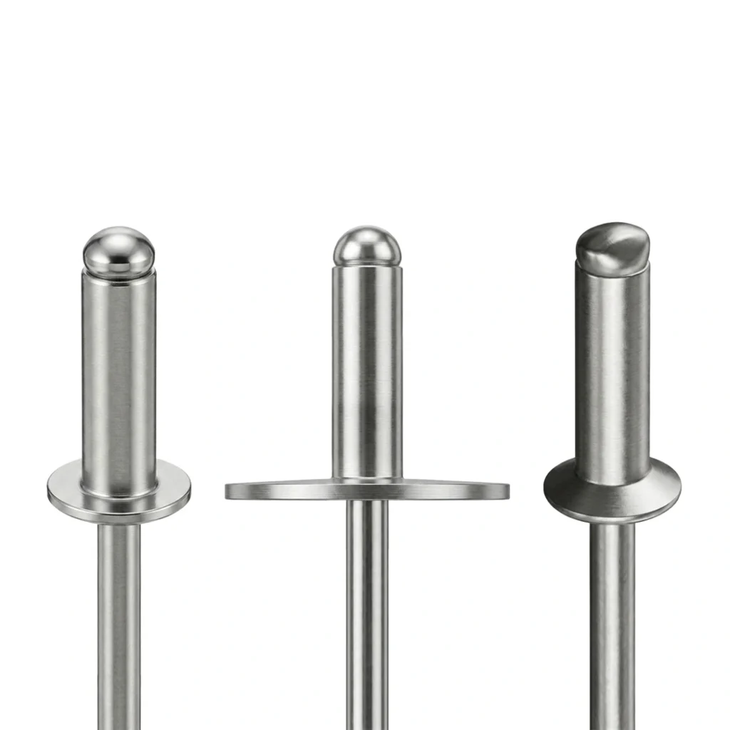 Main 3 Types of Rivet Heads