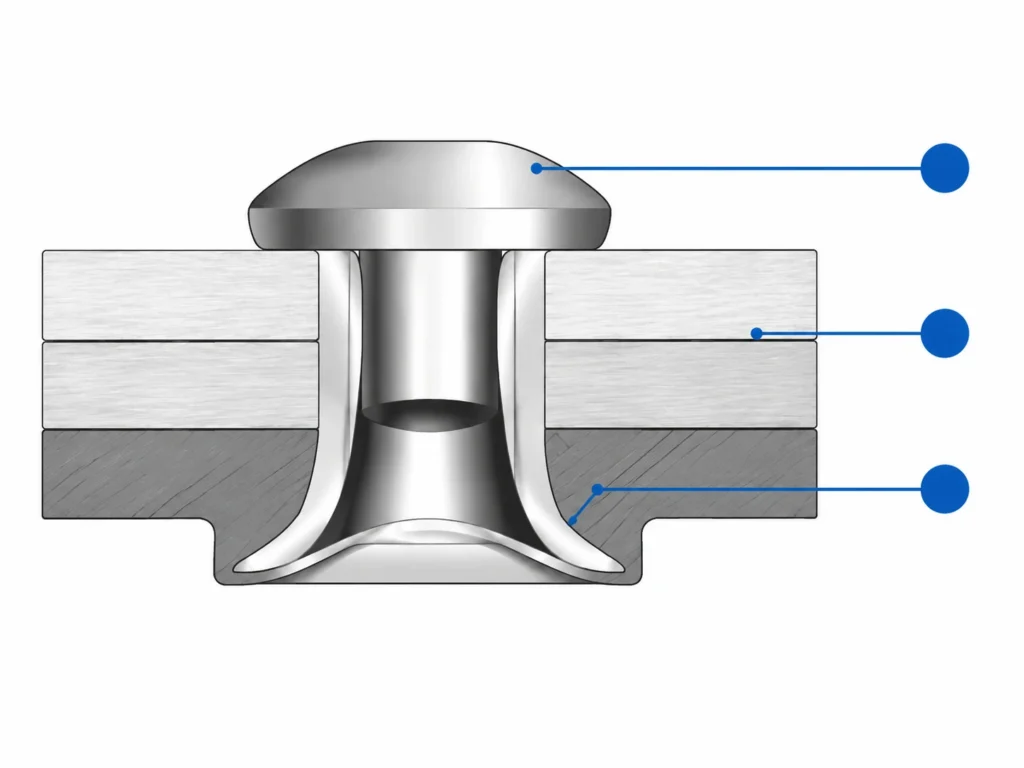 Self Piercing Rivets for Sale - Buy Rivmate SPR Rivets - Rivmate Rivet ...