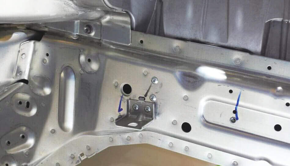 Applications of Interlcok Blind Rivets