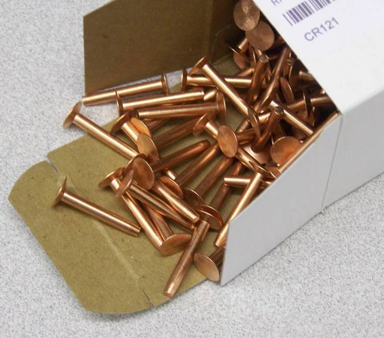 Where Are Different Sizes of Copper Rivets Most Commonly Used