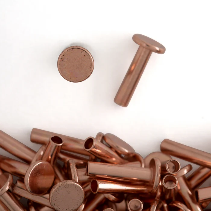 Where Are Different Sizes of Copper Rivets Most Commonly Used