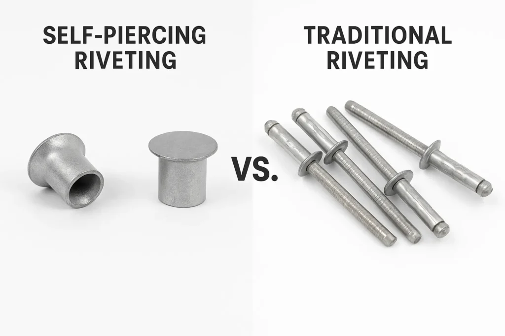 Self-Piercing Riveting VS. Traditional Riveting