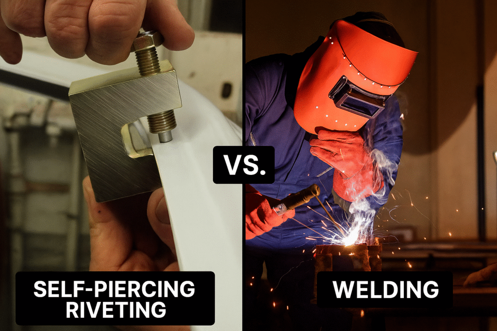 Self-Piercing Riveting VS. Welding