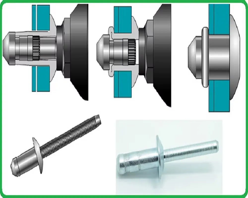 Hemlock Rivets Mechanical Locking Mechanism