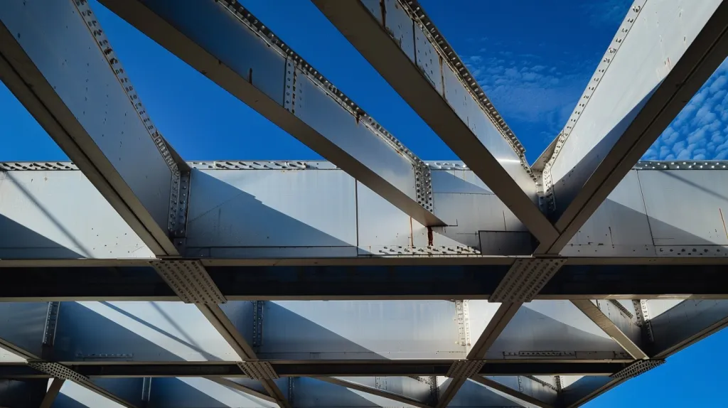 joining and connecting nodes in bridge steel structures