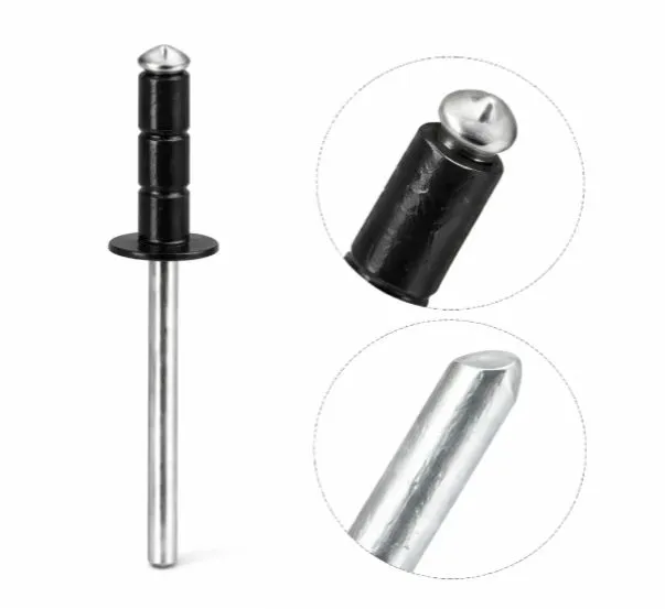 Black Multi-Grip Blind Rivet