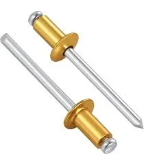 Golden Pop Rivets