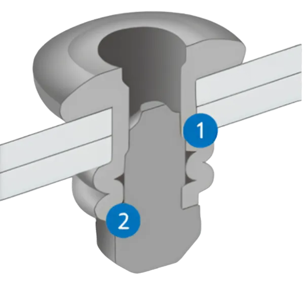 Multi-Grip Blind Rivet