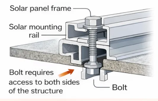 Rivets vs bolt fastening