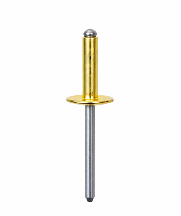 Shiny Gold Pop Rivets