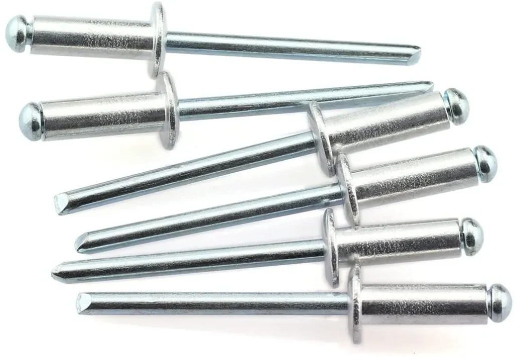 Silver Blind Rivets