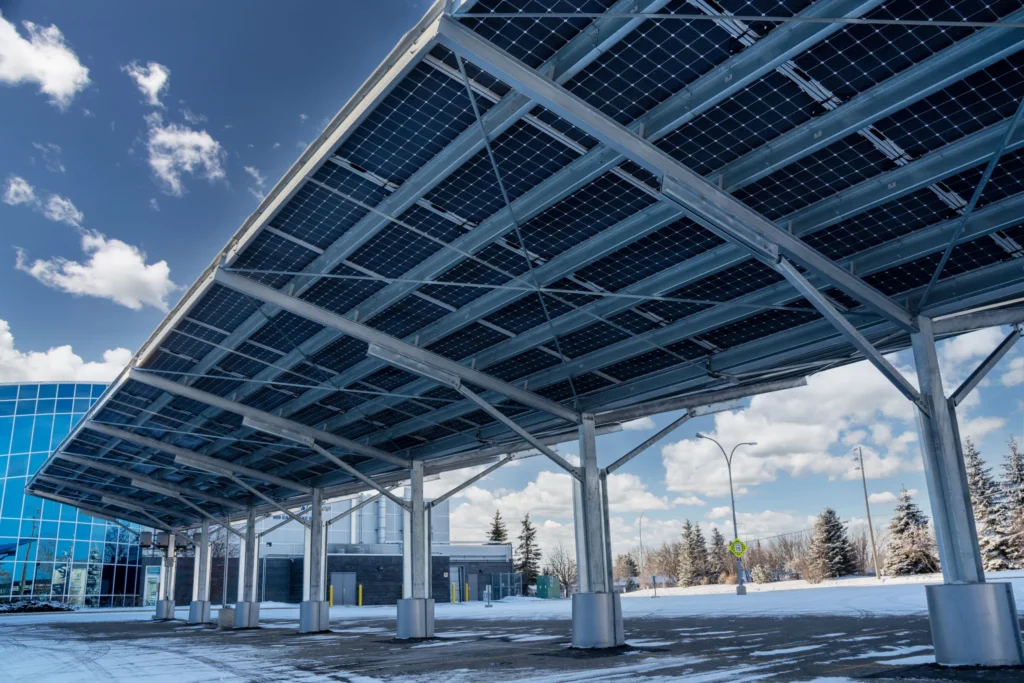 Solar Carports and Parking Structures