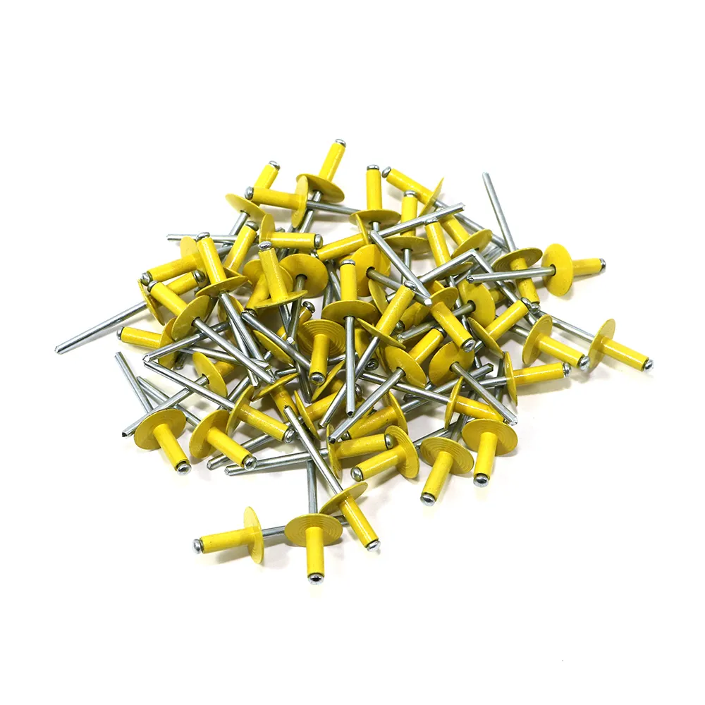 Yellow Pop Rivets