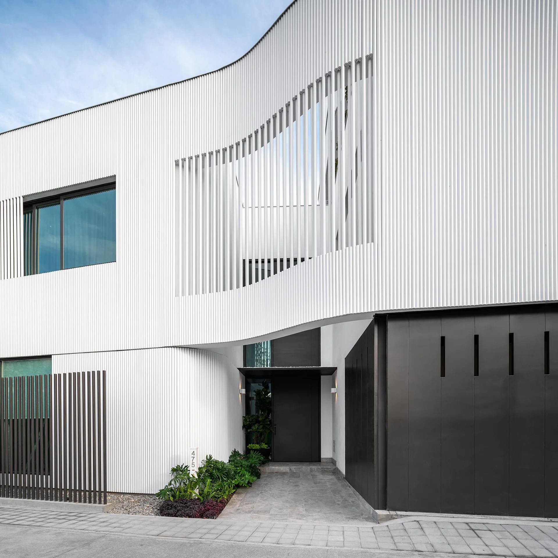 white Facade & Decorative Structures