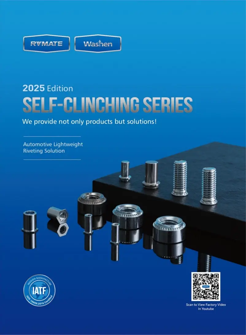 2025 Rivmate Self Clinching Fasteners Catalog PDF