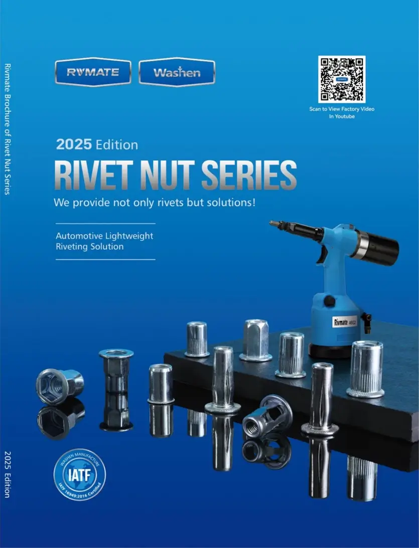 2025 Rivmate Standard Rivet Nuts Catalog PDF
