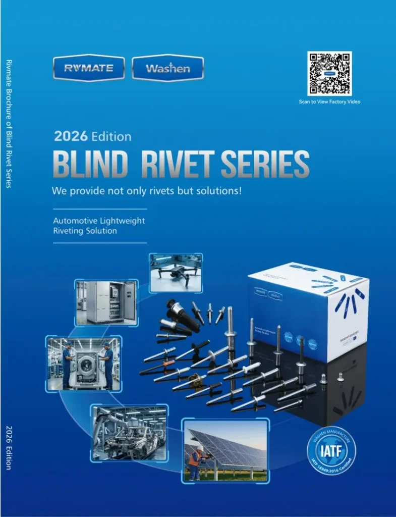 Catalogue des rivets aveugles Rivmate 2026