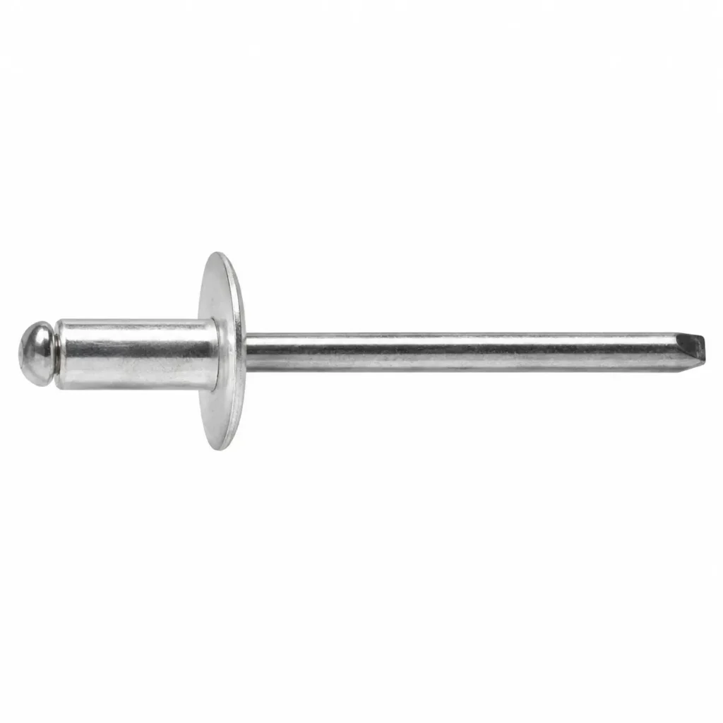 Large Flange Head Open End Blind Rivets