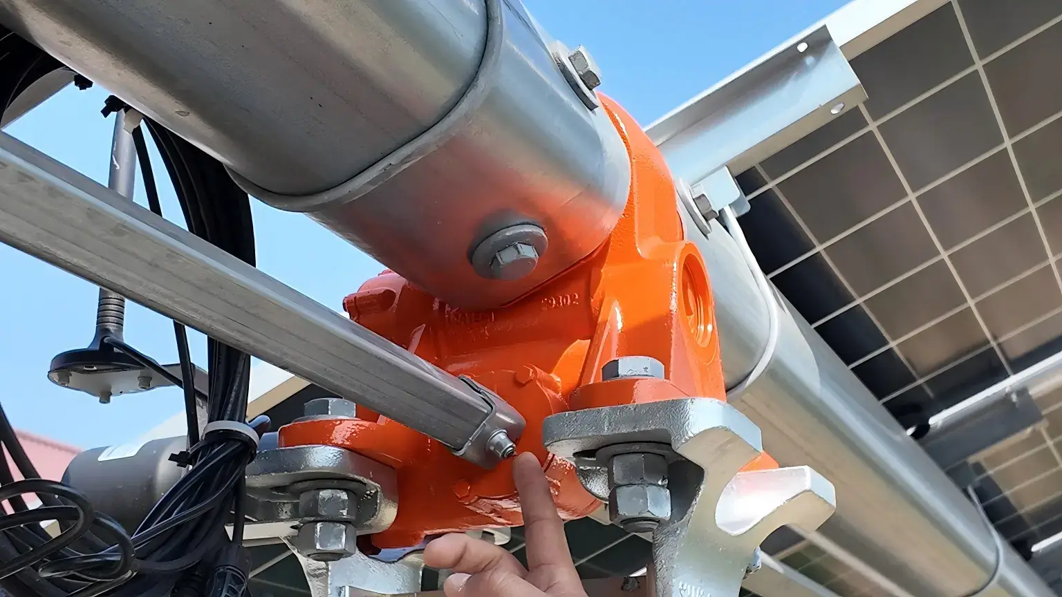 Rivmate Rivets Solutions for the Main Rotation Axis Connection in PV Tracking Mounts