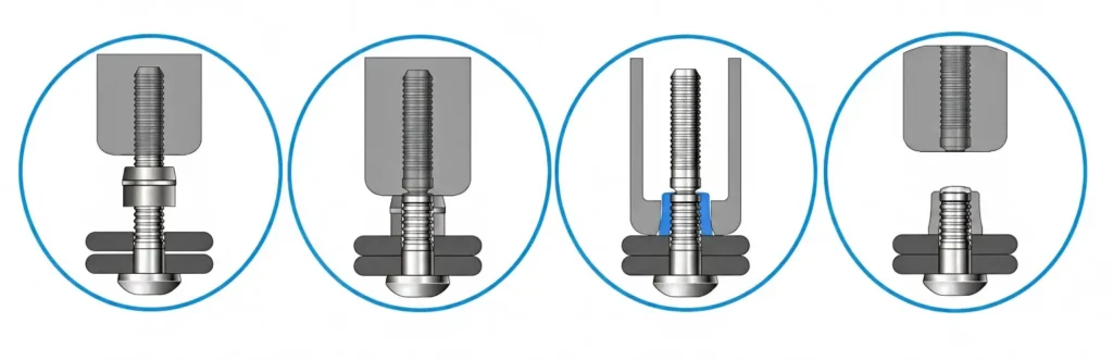 The Riveting Process for Lockbolt Rivets