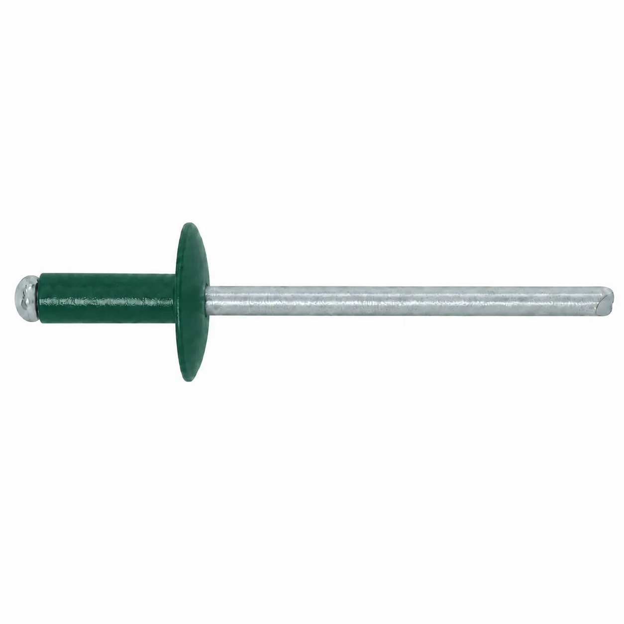 Large Flange  Green Pop Rivets