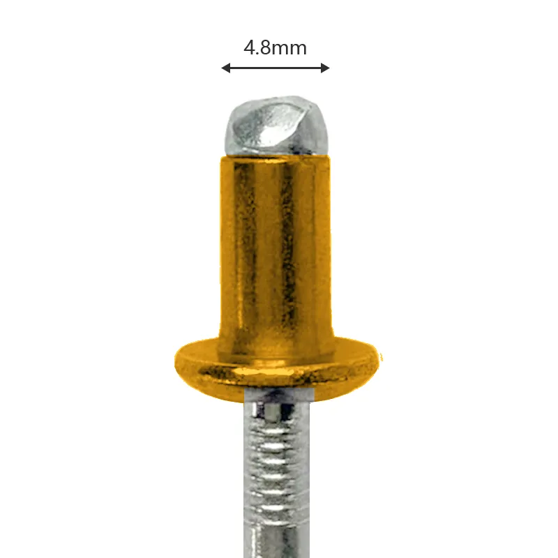 4.8 mm Golden Pop Rivet