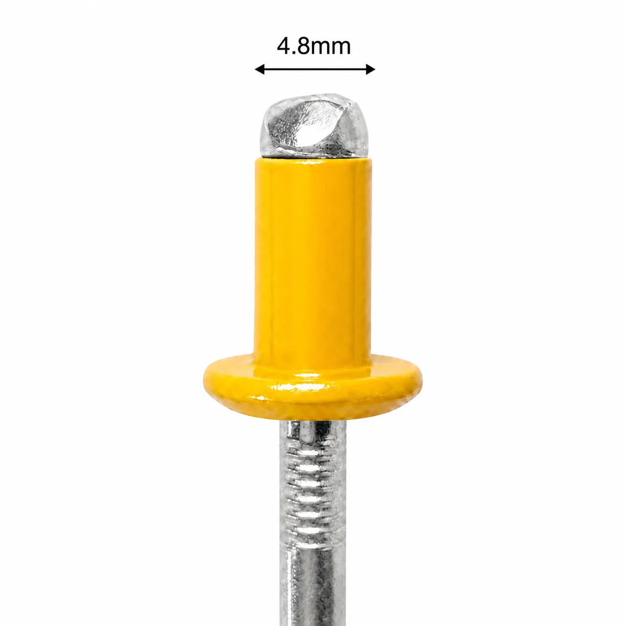 4.8 mm Yellow Pop Rivets