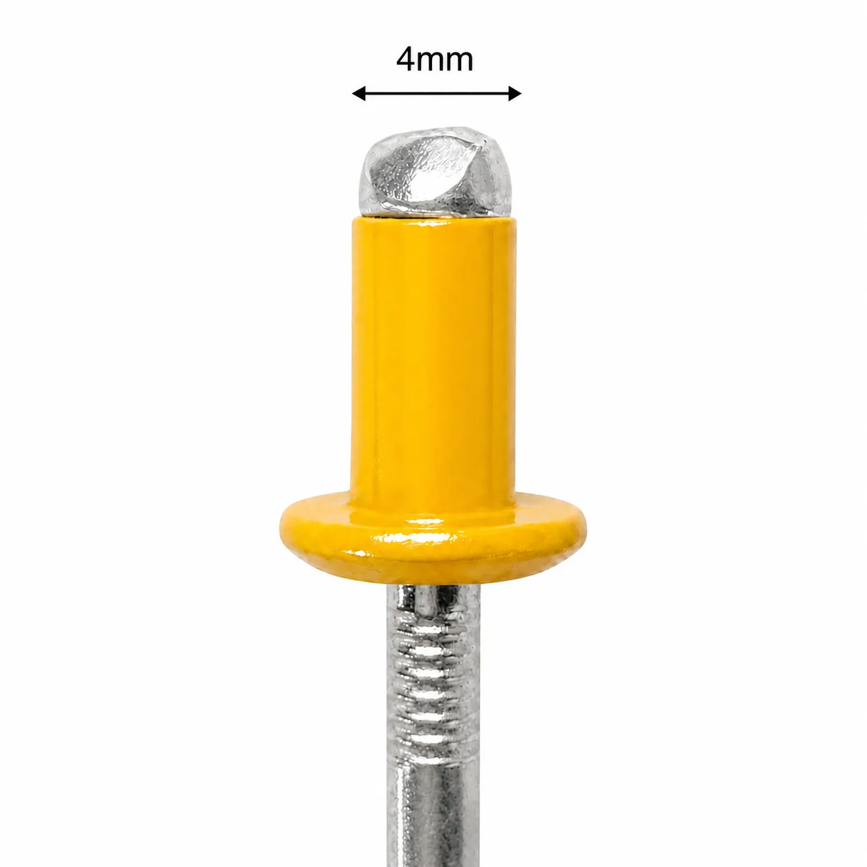 4.0 mm Yellow Pop Rivets