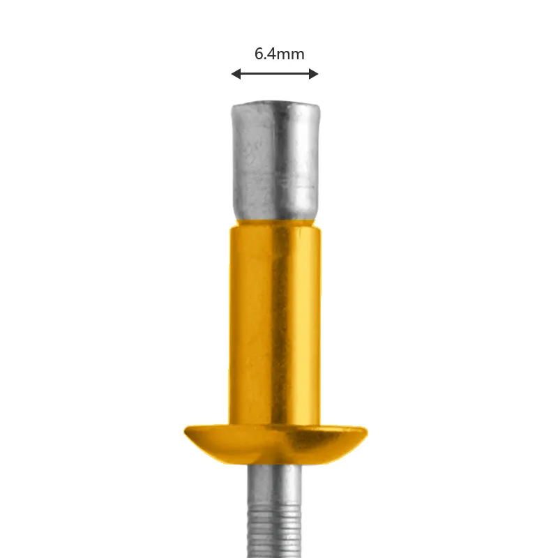 6.4 mm Golden Pop Rivet