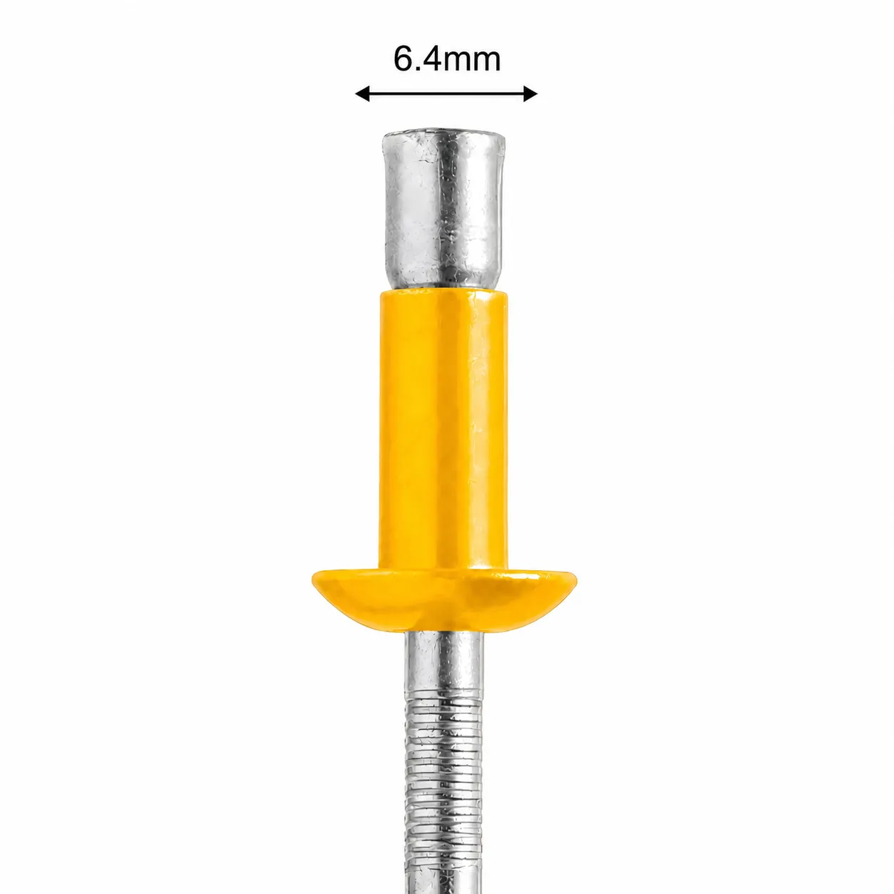 6.4 mm Yellow Pop Rivets