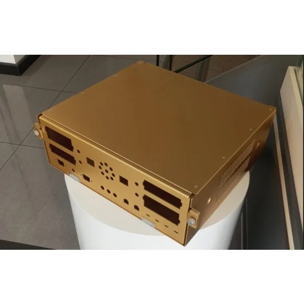 Equipment housings and metal panels