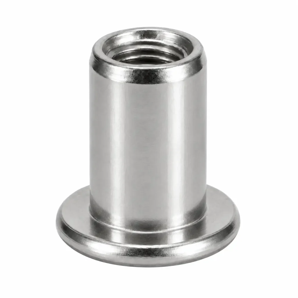 Round Body Flat Head Rivet Nuts