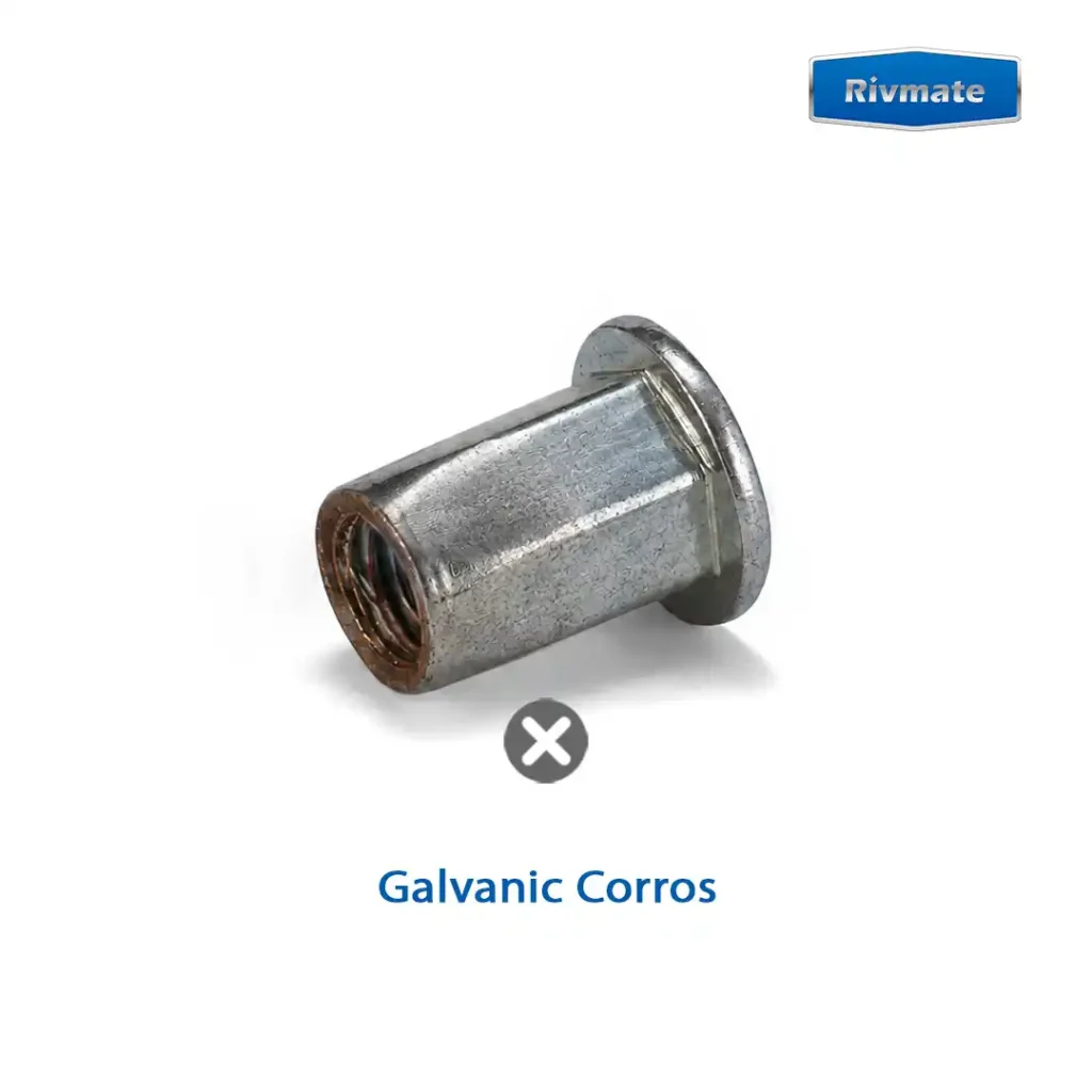 What Causes Galvanic Corrosion Around a Rivet Nut